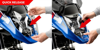 Protection de phare transparente Puig BMW R1300GS '23-