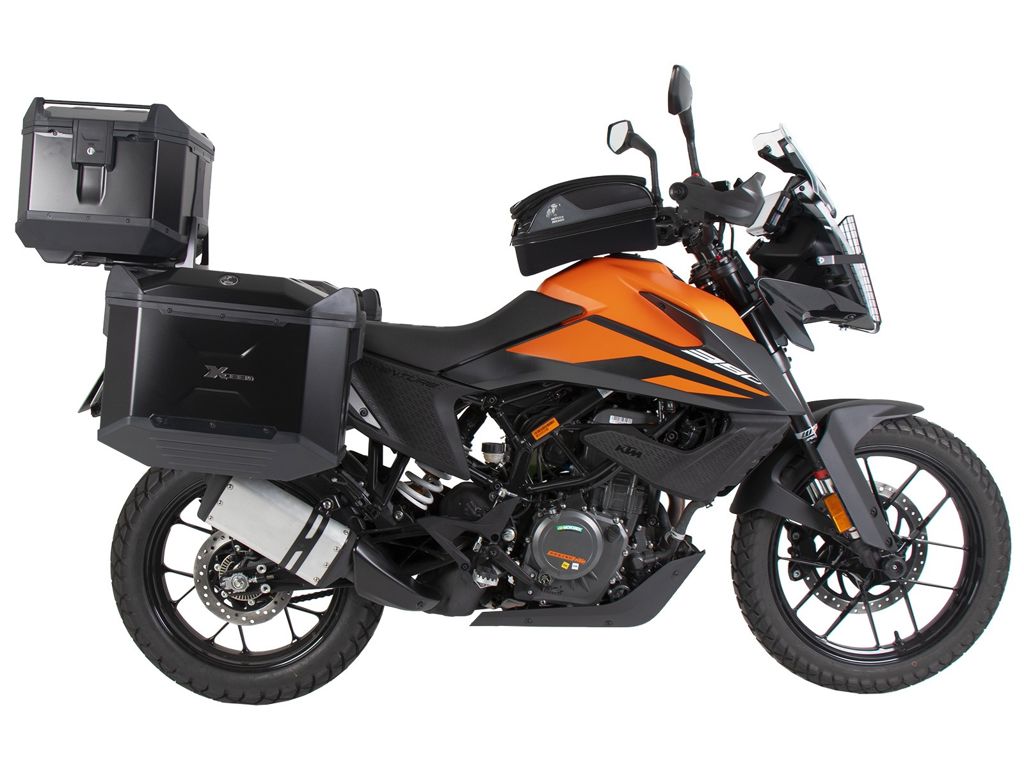 Porte-bagages supérieur Alurack noir Hepco&amp;Becker KTM 390 Adventure '20-