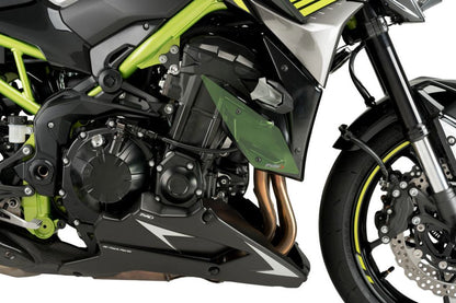 Becquet moteur noir mat Puig Kawasaki Z900 '17-
