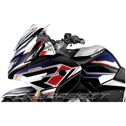 BMW R 1200/1250 RT jeu d'autocollants M blanc