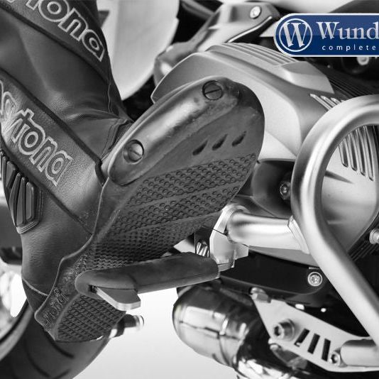 Repose-pieds pour pare-chocs - argent divers modèles BMW Wunderlich