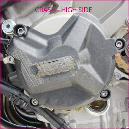 Kit de caches moteur GB-Racing pour BMW S1000RR 2009-2016 (embrayage, pulseur et alternateur)