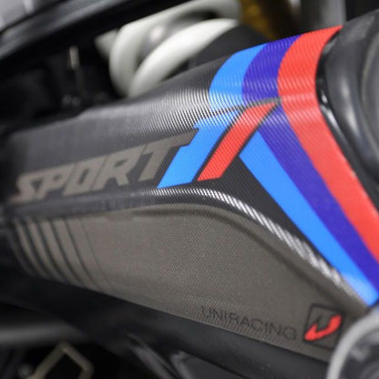 Autocollant de protection de cardan Uniracing BMW R1200GS / Adventure -'13 sport noir
