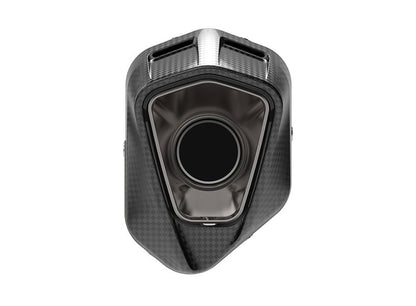 Silencieux MIVV Delta Race en acier inoxydable noir Kawasaki Z H2 '20-