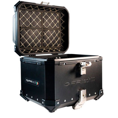 Top case ALPI-TECH 35L noir avec plaque de montage universelle