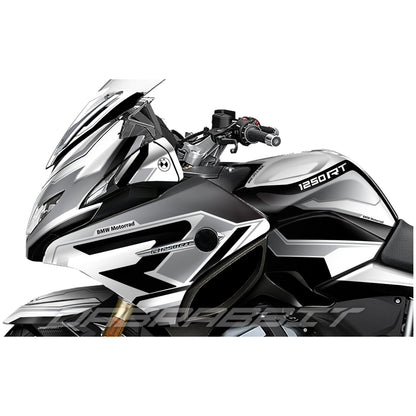 Pack d'autocollants BMW R 1200/1250 RT gris W