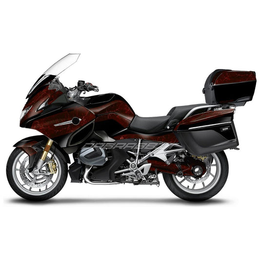 Jeu d'autocollants BMW R 1200/1250 RT camouflage marron
