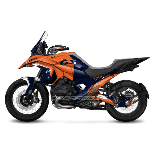 Pack d'autocollants BMW R1300GS orange