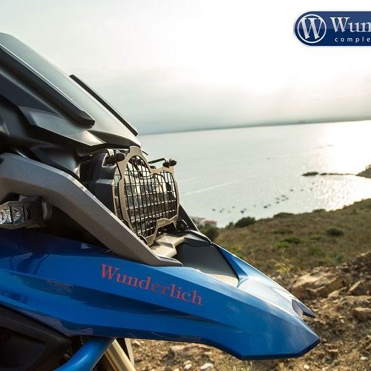 Protection de phare pliable transparente pour BMW R1200GS LC '17-- noir Wunderlich