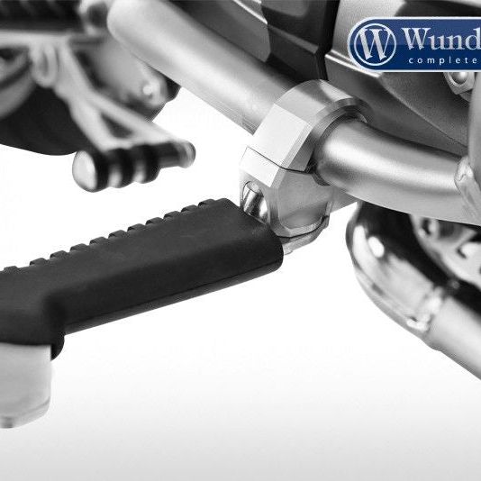 Repose-pieds pour pare-chocs - argent divers modèles BMW Wunderlich