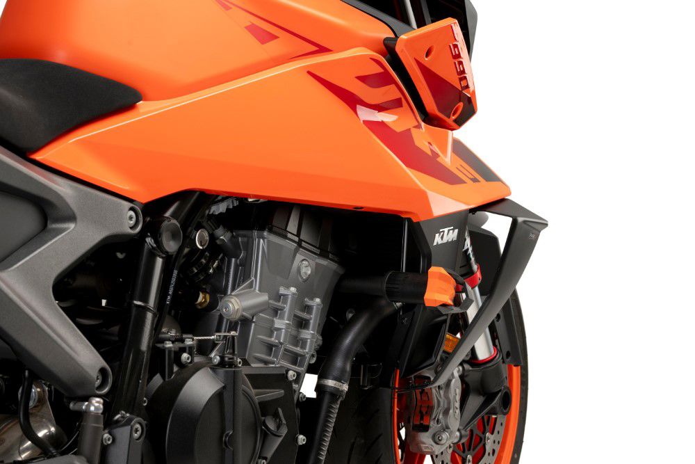 Spoiler latéral Downforce Naked de Puig pour la KTM 990 Duke '24 - look carbone