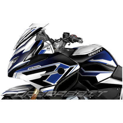 Pack d'autocollants BMW R 1200/1250 RT bleu W