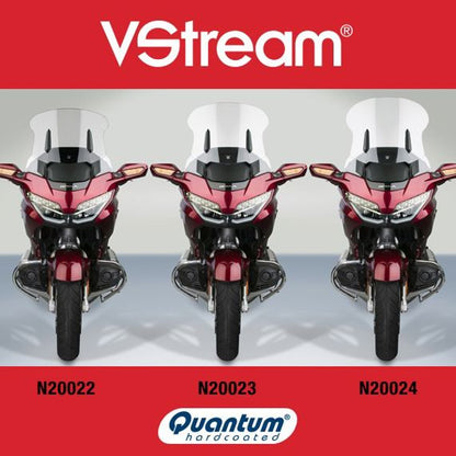 Pare-brise de remplacement National Cycle VStream haut transparent Honda GL1800 Gold Wing '18-