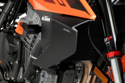 Spoiler latéral Downforce Naked de Puig pour la KTM 990 Duke '24 - look carbone