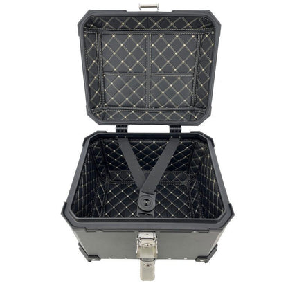 Top case ALPI-TECH 35L noir avec plaque de montage universelle