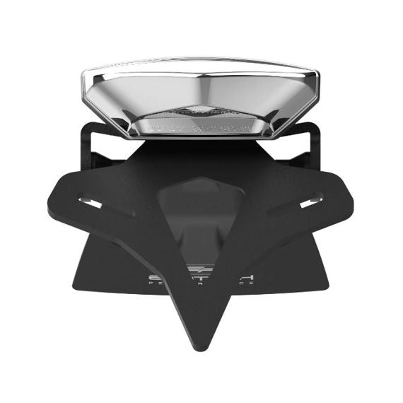 Support de plaque d'immatriculation avec feu arrière transparent Evotech Performance Suzuki GSX-8S '23-
