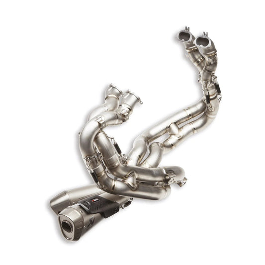 SYSTÈME D'ÉCHAPPEMENT COMPLET AKRAPOVIC RACING TITANE + FILTRE À AIR DUCATI PANIGALE V4/V4S 2022-2023