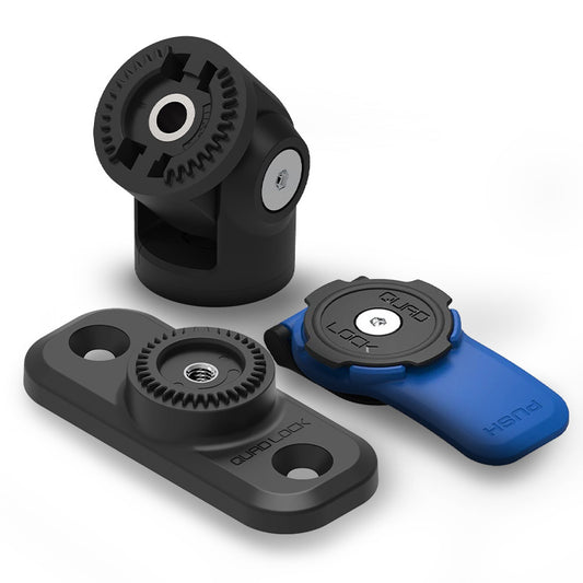 Kit de montage pour trottinette QUAD LOCK 360 - Base/Adaptateur/Tête