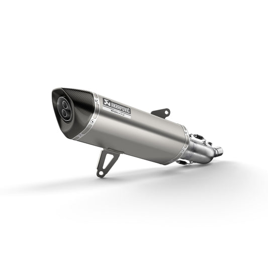 Silencieux Akrapovič Slip-On en titane pour le Tricity 300