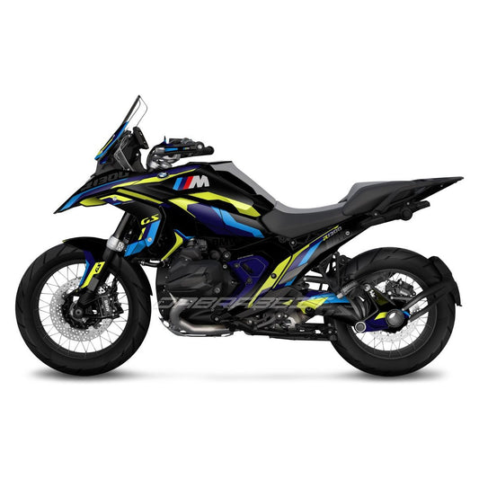 Pack d'autocollants BMW R1300GS M bleu