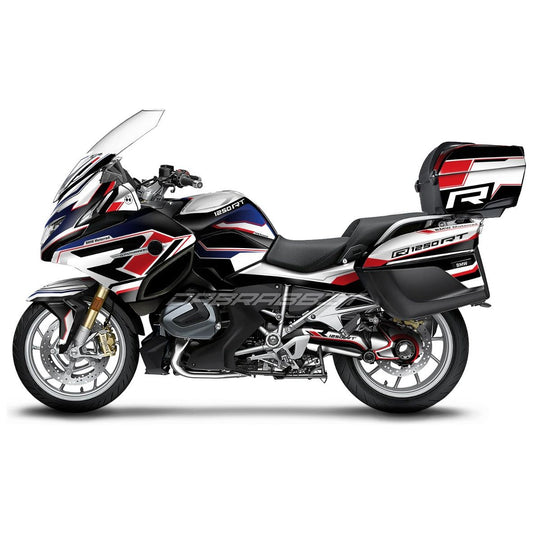BMW R 1200/1250 RT jeu d'autocollants M blanc