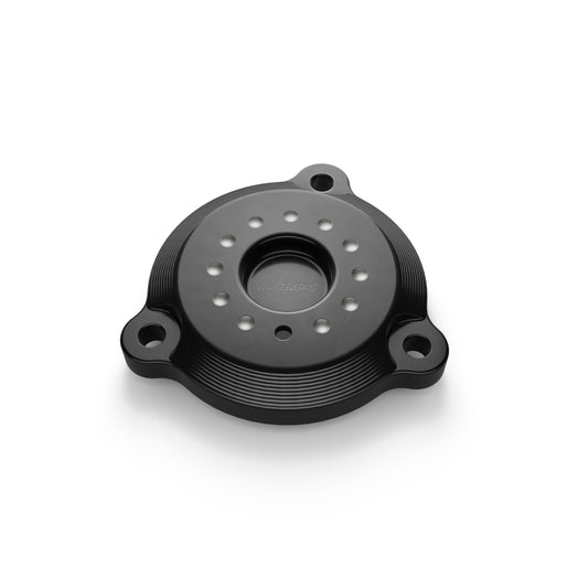 Cache moteur arrière en billette bicolore 