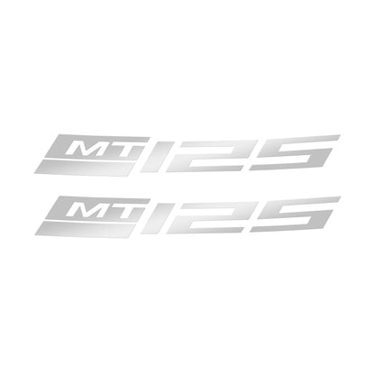 Autocollant réfléchissant pour jante MT-125 (roue avant) 