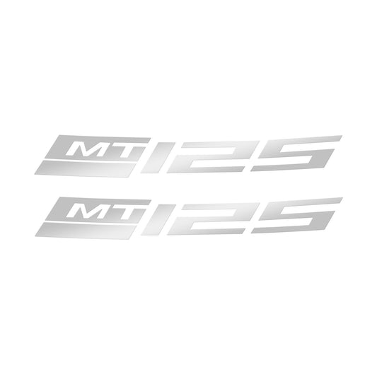 Autocollant réfléchissant pour jante MT-125 (roue avant) 
