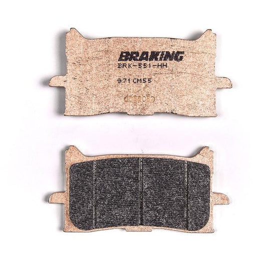 BRAKING PLAQUETTES DE FREIN FRITTÉES HONDA XADV750 2017-2021