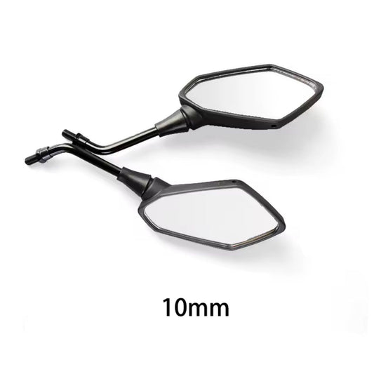 ENSEMBLE DE MIROIRS UNIVERSELS P2 NOIR - 10MM