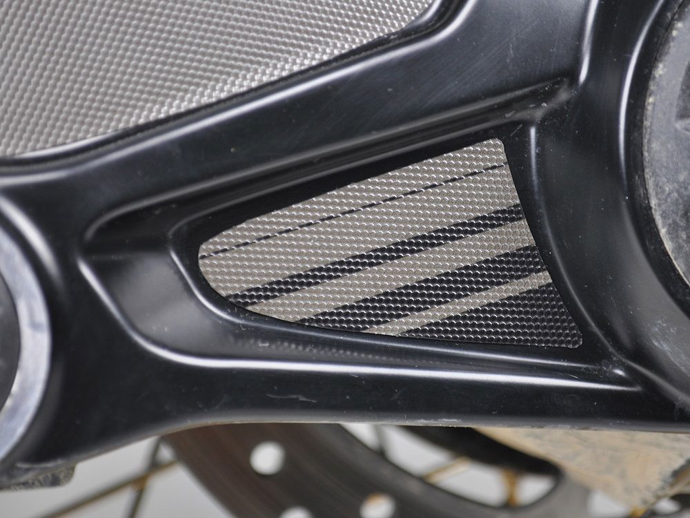 Autocollant de protection de cardan Uniracing BMW R1200GS/ADV / BMW R1250GS/ADV blanc