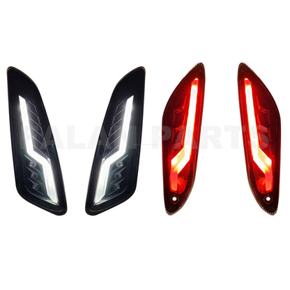 Clignotants à LED de niveau 10 : flux | Vespa Primavera/Sprint