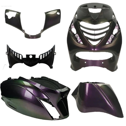 Ensemble carrosserie Dragon Cameleon brillant | Modèles Piaggio ZIP 2000/SP