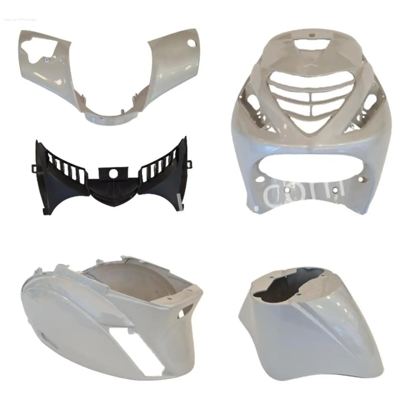 Ensemble carrosserie blanc nacré brillant | Modèles Piaggio ZIP 2000/SP
