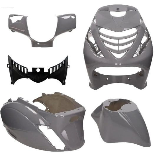 Ensemble carrosserie Gris Nardo brillant | Piaggio ZIP 2000/SP 