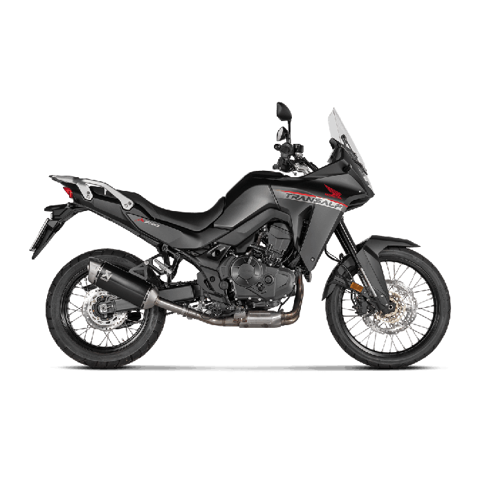 Ligne Slip-On Akrapovic (Titane) Honda XL750 Transalp (23-) 