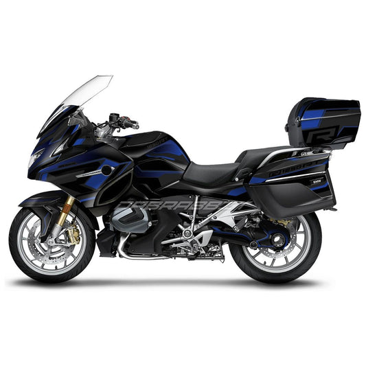 Pack d'autocollants BMW R 1200/1250 RT bleu