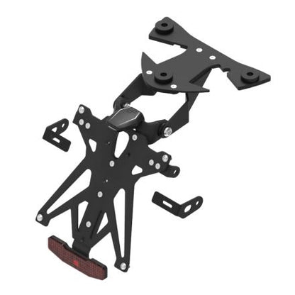 KIT SUPPORT DE PLAQUE D'IMMATRICULATION RÉGLABLE LIGHTTECH BMW S 1000 RR 2009-2018 