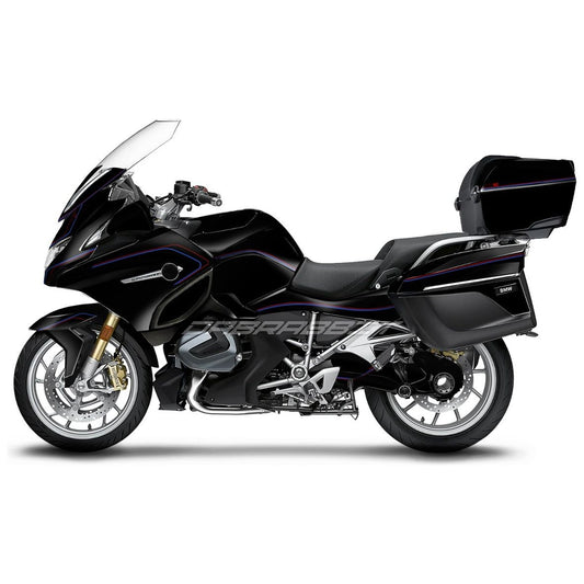 Jeu d'autocollants BMW R 1200/1250 RT noir M