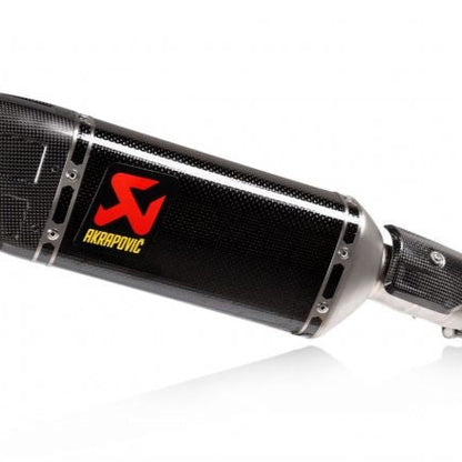 Silencieux d'échappement en carbone homologué AKRAPOVIC EURO 5 pour Yamaha MT-03 2022-2024 