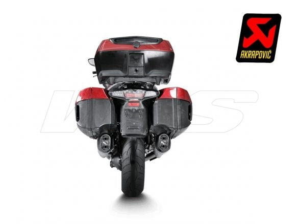 Paire de silencieux homologués Akrapovic en titane pour BMW K 1600 GT / GTL 2011-2020 