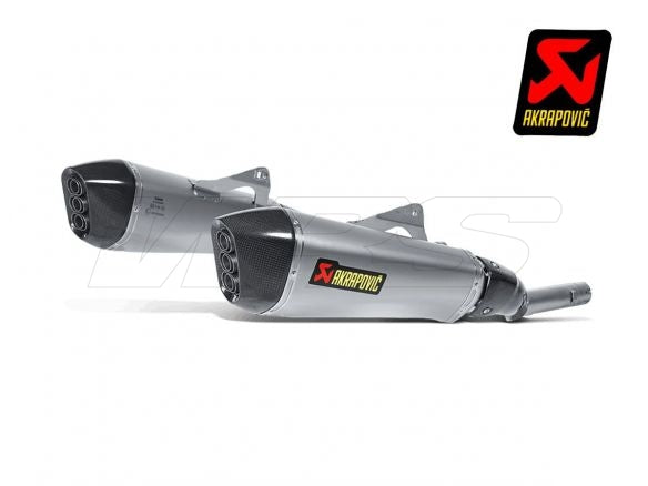 Paire de silencieux homologués Akrapovic en titane pour BMW K 1600 GT / GTL 2011-2020 