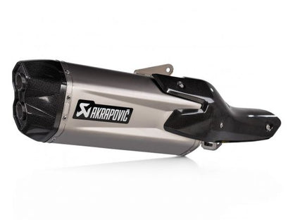 SILENCIEUX SLIP-ON EN TITANE HOMOLOGUÉ AKRAPOVIC HONDA NT 1100 2022-2024