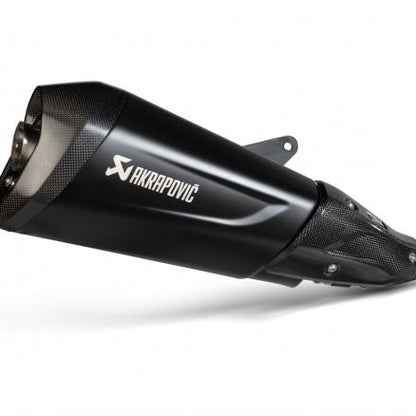 SILENCIEUX AKRAPOVIC EN ACIER INOXYDABLE NOIR POUR VESPA GTS 300 2021-2024 