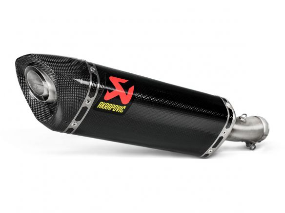 SILENCIEUX D'ECHAPPEMENT AKRAPOVIC CARBONE KAWASAKI NINJA 500 / Z 500 2024 