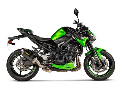 SILENCIEUX AKRAPOVIC CARBONE KAWASAKI Z 900 2020-2024 HOMOLOGUÉ 