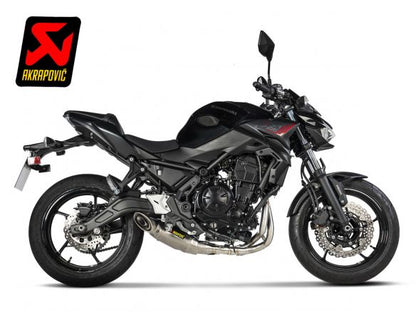 Pot d'échappement complet Akrapovic Titane Kawasaki Z 650 2017-2024 