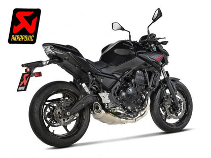 Pot d'échappement complet Akrapovic Titane Kawasaki Z 650 2017-2024 