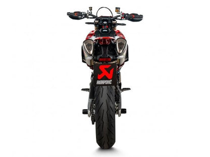 PAIRE DE SILENCIEUX AKRAPOVIC SLIP ON EN TITANE DUCATI HYPERMOTARD 698 MONO / RVE 2024 