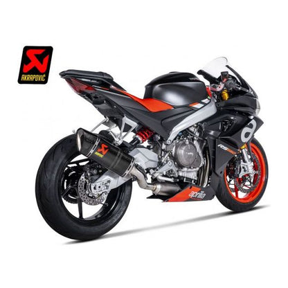 Pot d'échappement complet Akrapovic Racing Carbon Aprilia RS 660 (2021-2024) 